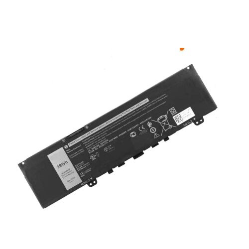 akut Dell F62G0 F62GO Inspiron 13 7373 2-IN-1 7370 7386 39DY5 P83G (yhteensopiva)