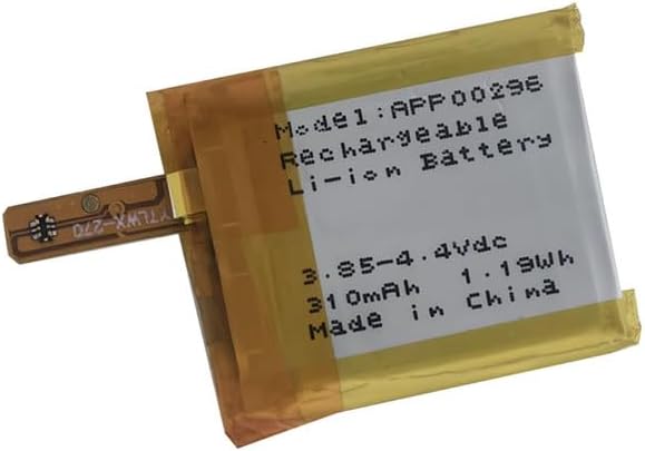 akut Apack APP00296 1ICP4/24/28 310mAh 3.8V (yhteensopiva)