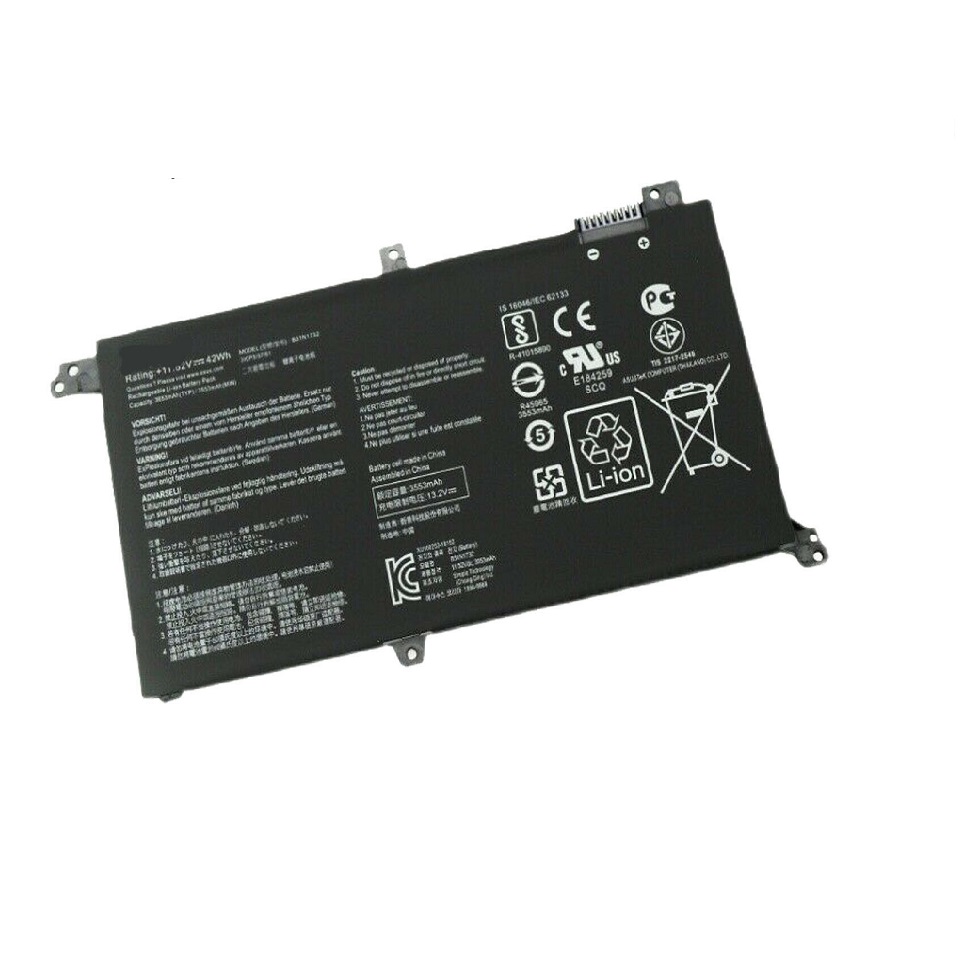 akut B31N1732 ASUS X430FN VX60G B31BI9H VivoBook S14 S430FA 11.52V (yhteensopiva)