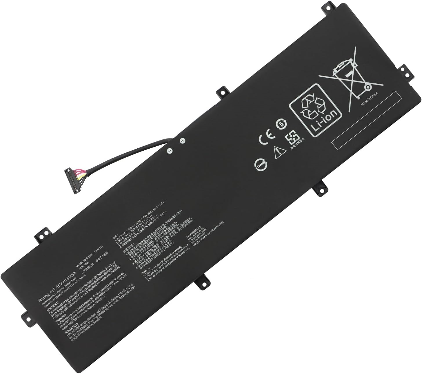 akut C31N1831 ASUS ZenBook 14 UX433FQ UX433FQ-AU 5032R UX433FQ-AI109T (yhteensopiva)