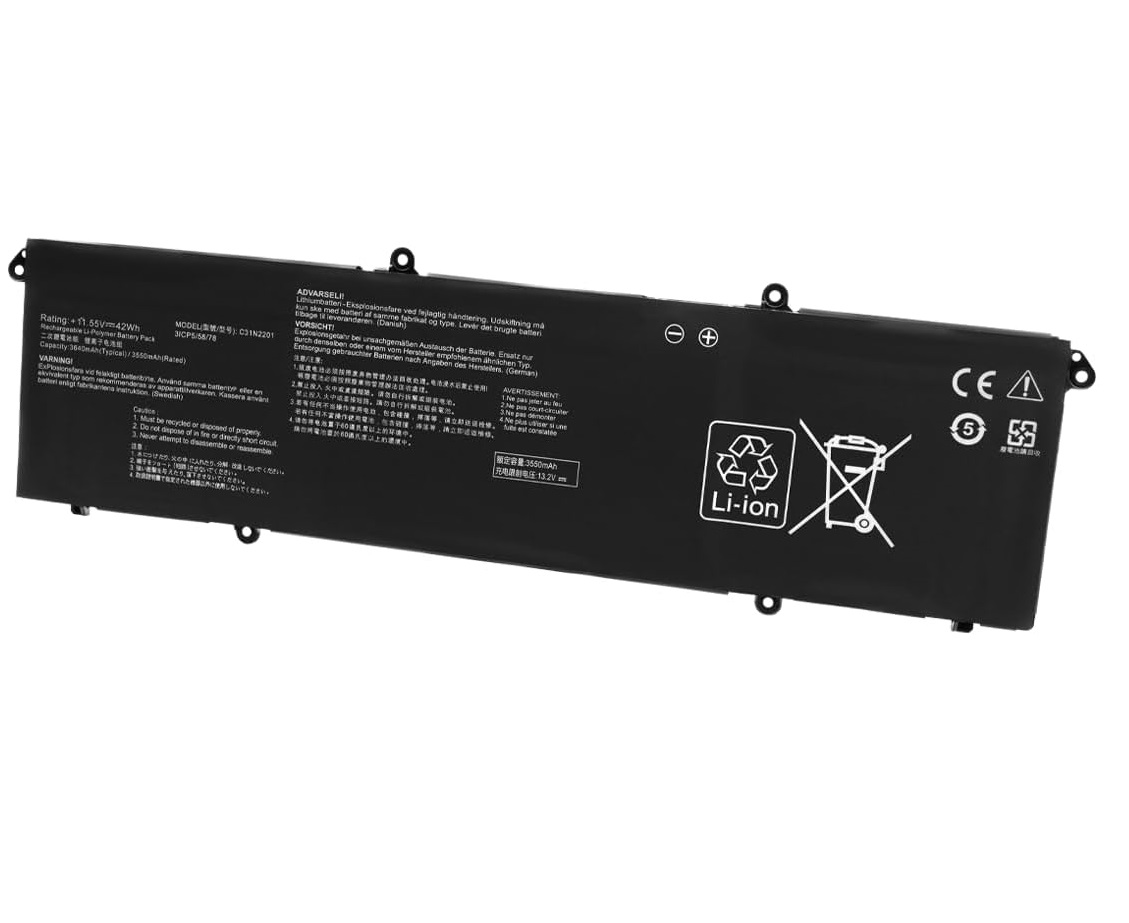 akut C31N2201 Asus Vivobook X1504 F1504 X1504VA X1504Z X1504ZA F1504ZA F1605PA F1605ZA (yhteensopiva)