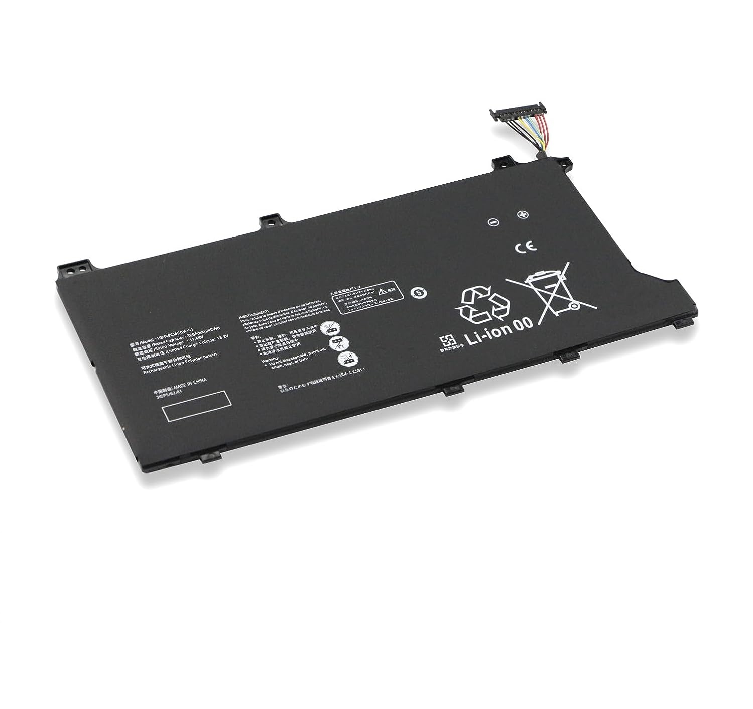 akut 11.46V HB4692J5ECW-31 Huawei MateBookD 15-53010TUY MagicBook VLT-W50 HB4692J5ECW-31B HB4692J5ECW-31C (yhteensopiva)