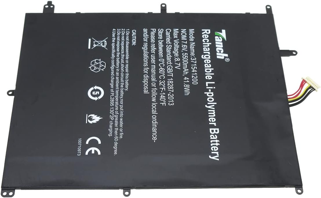 akut Trekstor Primebook P14 p14b c13,A146 HW-371541200 7.6 V 5500 mAh (yhteensopiva)