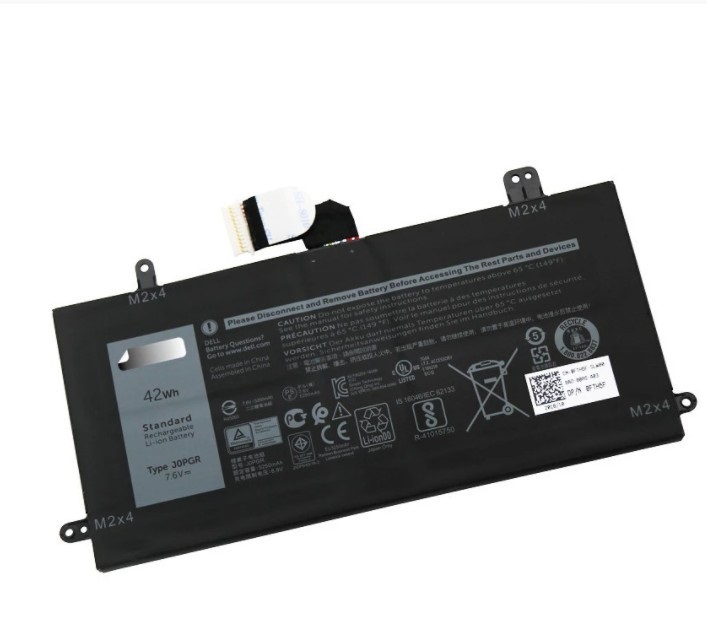 akut J0PGR Dell Latitude 12 5285 5290 2-in-1 T17G Tablet FTH6F 7.6V 42Wh (yhteensopiva)