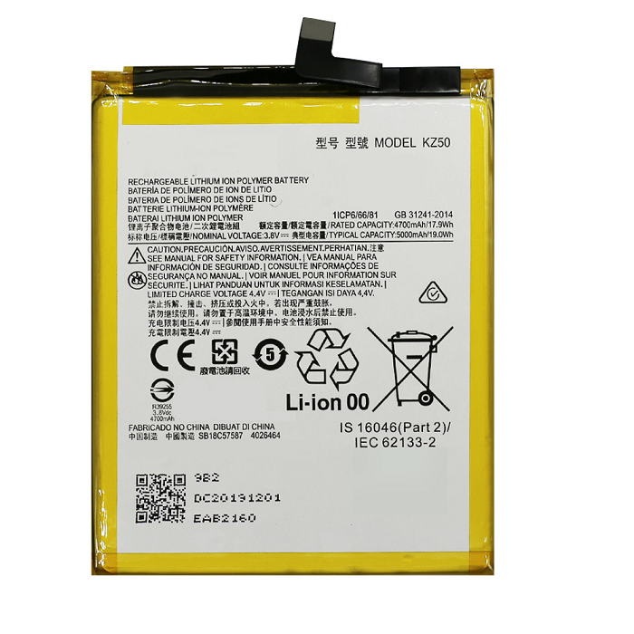 akut Motorola Moto G8 Power XT2041 xt2041-03 KZ50 (yhteensopiva)