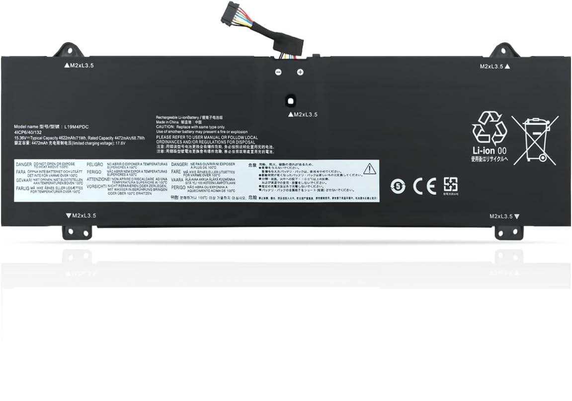 akut L19C4PDC L19M4PDC L19L4PDC Lenovo Yoga 7i 2020 2021 2022 7-14ITL5 7-15ITL5 7-14ACN6 7-14ARB7 2-in-1 (yhteensopiva)