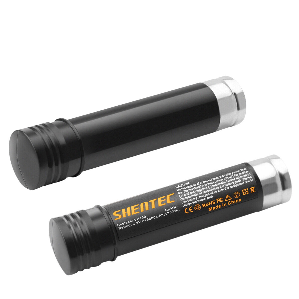 akut 2X 3.6V 3600mAh Ni-MH Black & Decker 383900-004,151 995-02,388183-00 ,VP100 (yhteensopiva)